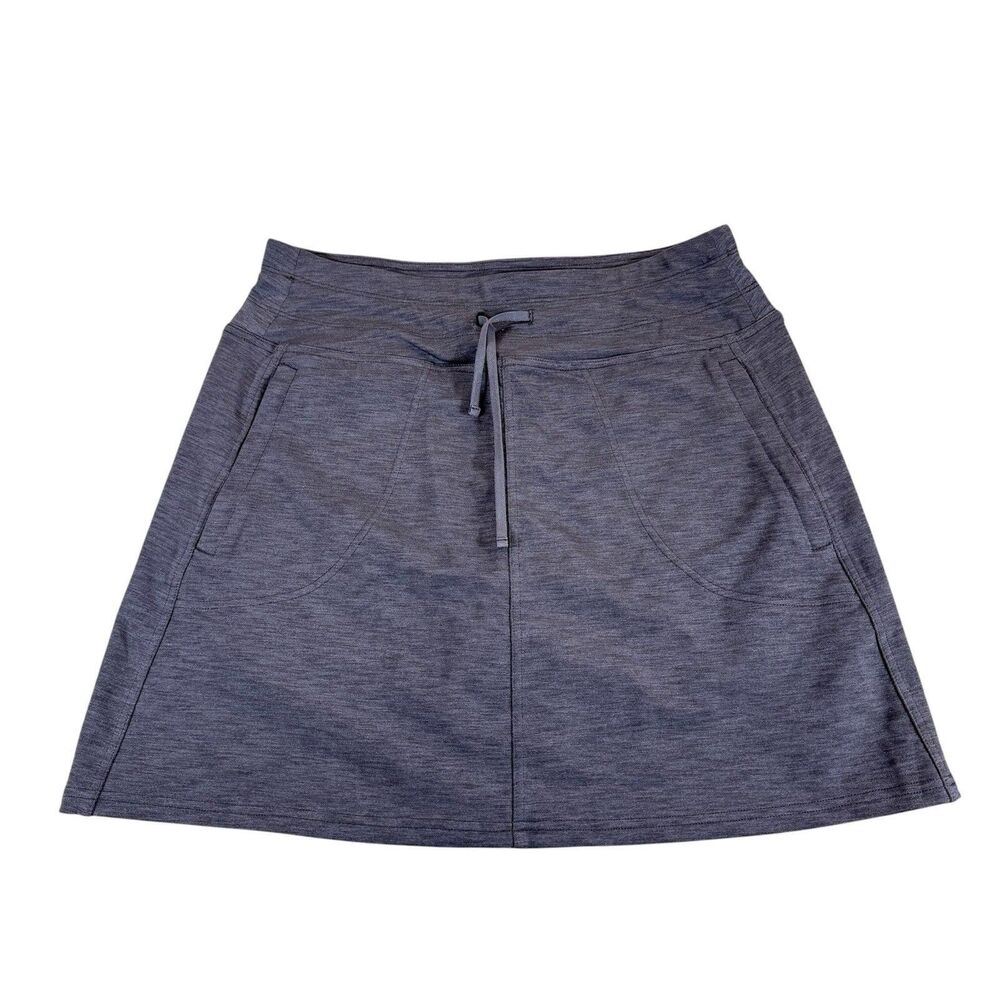 Kuhl Sz S Harmony Skort Dark Weathered Inc Gray Active Wear Golf Hiking NWOT